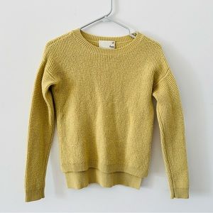 Sz S Aritzia WILFRED FREE Merino Wool Sweater *fits more like xs
